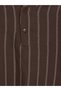 Brown Striped Baby Boy T-Shirt and Pants - 6