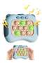 Pop Fidget Puzzle Game Machine,Quick Push Bubble Toy with 4 Game Modes and Lanyard