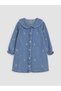 Quality Pieces from Çelebi Store Bebe Roba Collar Flower Embroidered Girl's Dress