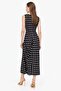 Body-Hugging Draped Midi Dress - 6