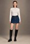 Women's Long Sleeve Crew Neck Basic Blouse - 3