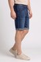 Men Washed Denim Shorts, Blue - 3