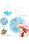 Cocktail Umbrella Picks 30 Pcs, Tropical Paper Drink Umbrellas, Mini Parasol Picks for Cocktails, Mocktails, Juice, Desserts, Parties & Hawaiian Theme Events, Assorted Colour - 2