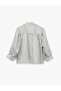 Regular Fit Three Quarter Sleeve Striped Shirt - 2