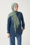 Linen Blended Cotton Fresh Shawl - 4