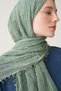 Linen Blended Cotton Fresh Shawl - 3