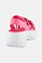 Women Foamies Tai Get Real Velcro Closure Sandals, Pink - 3