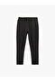 Cotton Pocketed Waist-Tie Jogger Sports Sweatpants