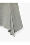 Crew Neck Sleeveless Asymmetrical Pleated Peplum Blouse - 7