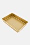 Rectangular Brownie Pan, Gold - 2