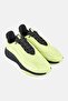 Men Casual Lace Up Outdoor Shoes, Lime Green - 2