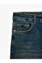 Slim Fit Jeans with Normal Waist Cotton Pockets - Brad Jean - 3