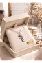 Silver Color Three Butterfly Model Steel Necklace with Evil Eye Beads and Zircon Stones - 4