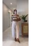 Mula Stone Barrel Fabric Trousers - 5