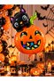 Halloween Pumpkin Cat Foil Balloon Halloween Party Decoration - 5