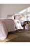 Afrodille Double 100% Ranforce Printed Elastic Sheet Duvet Cover Set - Powder - 3