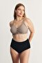 Wireless Snap-On Gathering Bra Cc867 Mink - 6