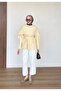 Buttoned Collar Pocketed Single Sweater - 4