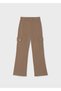 Girl's knitted cargo pants 7527 - 3