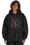 Iron Maiden Rock Metal Music Band Printed Unisex Oversize Washable Hoodie Sweatshirt - 2
