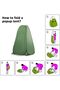 SKY-TOUCH Outdoor Changing Clothes Tent, Pop Up Shower Tent, Portable Folding Toilet Tent with Carry Bag, Beach Dressing Changing Room, Outdoor Tent Suitable for Shower/Toilet/Camping/Beach - 7