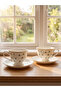 Esvab • Modern & Distinctive Clover Embroidered Coffee Cup Set