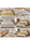 Etno Double - Elastic Sheets - Cotton Duvet Cover Set - 5