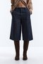 Denim culotte şort - 2