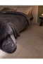 Camille King Size Mink Embossed Blanket - Anthracite - 4