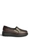 Z555251203 Brown Genuine Leather Casual Women's Shoes - 3