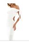 Rochie maxi ASOS, alb - 2