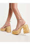 Platform Sandals , beige - 2