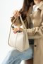 Royal Model Cream Suede Women's Hand and Shoulder Bag