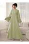 Rochie maxi , verde - 7
