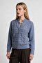 Buttoned Soft Knitwear Cardigan 4423 Lki̇0069 Light Blue - 4