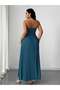 Rochie maxi , albastru - 2
