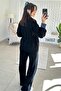 Tensel Denim Garnished Modal Suit - 6