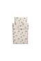 Baby Bedding Set, Beige, 110X125/35X55 Cm, Rabbit and Bear Pattern