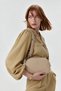 Women's Faux Leather Adjustable Cross Strap 2 Compartment Shoulder Bag