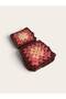 Hand-Knitted Crochet Ready-Made Motif 18 Pieces Crochet Granny Square Pattern 9.5X9.5 cm Coffee Salmon Dried Rose - 2