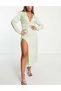 Rochie maxi , verde
