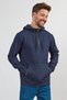 Hooded Kangaroo Pocket Sweatshirt - 3