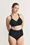 Wireless Snap-On Gathering Bra Cc869 Black - 5