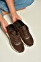 Z973541804 Brown Fabric Women's Sneakers Sneakers - 3