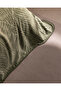 Camille King Size Mink Embossed Blanket - Khaki - 6