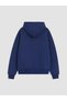 Navy Blue 3 Thread Embroidered Girls' Zippered Sweatshirt - W6K600Z1-Hpn |   Lcw - 2