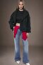 High Collar Trench Coat Jacket - 4