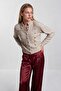 Buttoned Soft Knitwear Cardigan 4423 Lki̇0069 Stone - 2