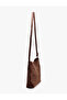 Faux Suede Long Strap Hobo Bag - 2