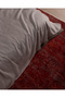 Caureo single jacquard cotton blanket - cream/grey - 5
